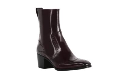 Boot in Bordeaux or Navy Leather